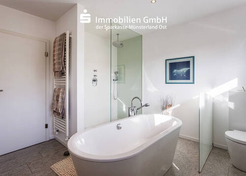 Badezimmer - 4 Zimmer Bungalow in Münster