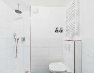 Beispiel modernes Duschbad - 1 Zimmer Etagenwohnung zum Kaufen in Nürnberg