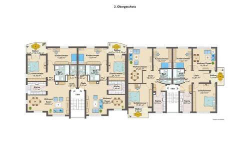 2. Obergeschoss - 