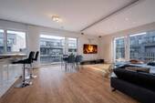 Wohnzimmer/ Küche - 3 Zimmer Etagenwohnung zum Kaufen in Bremen