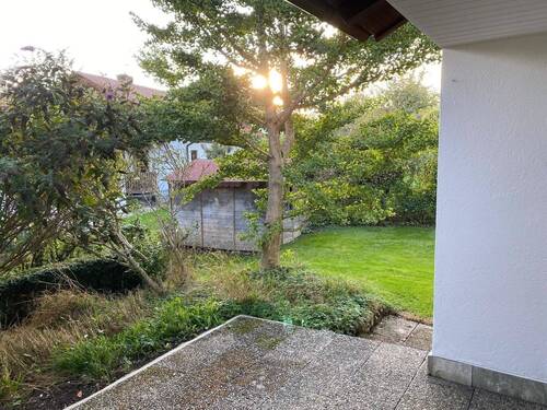 Terrasse Wohnung EG - 
