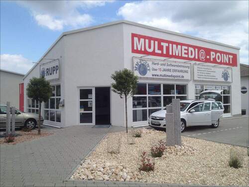 FASSADE FRONT - Attraktive Gewerbeimmobilie in Ludwigshafen-Oggersheim, Verkaufsraum, Büro, Praxis, Lagerflächen!