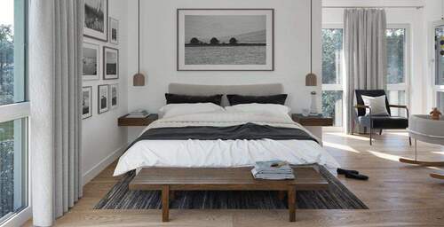 Schlafzimmer - 4 Zimmer Einfamilienhaus in Hessisch Lichtenau