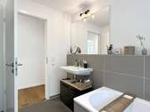 BAD MIT WANNE UND DUSCHE - Etagenwohnung mit 80,00 m&sup2; in Hamburg / Barmbek zur Miete
