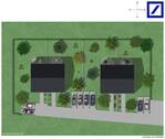 Lageplan, Visualisierung mögliche Teilung - 