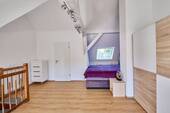 Schlafbereich im Dachgeschoss - 