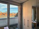 Kinderzimmer / Büro mit Zugang um Balkon - 