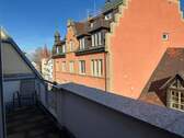 Ausblick vom Balkon Zimmer - 3 Zimmer Etagenwohnung zur Miete in Lindau
