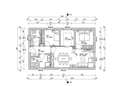 EG.jpg - Bungalow mit 80,00 m&sup2; in Taucha zum Kaufen
