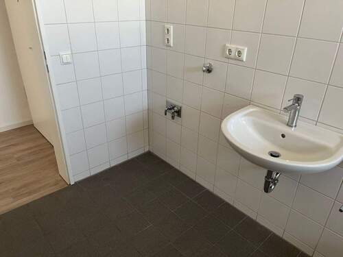 ...und Waschmaschinenanschluss - 