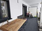 Bild 1 - Traumhafte 3 Zi. Wohnung mit großer Dachterrasse incl. EBK - zu vermieten