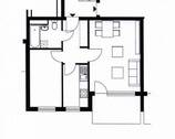 Grundriss - Gemütliche 1,5 ZKB Wohnung sucht Nachmieter