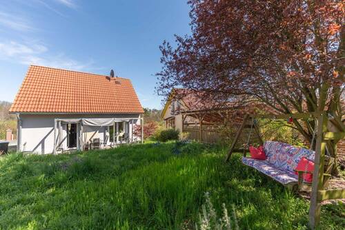 Garten - Einfamilienhaus mit 100,00 m&sup2; in Jena zum Kaufen