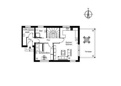 Haus 98a - Erdgeschoss - 