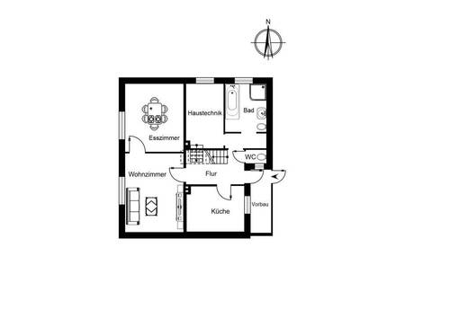 Haus 98 - Erdgeschoss - 