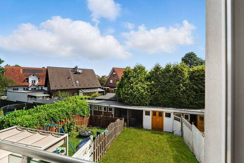 Ausblick in den Garten - 