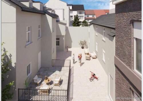 Hof - 1 Zimmer Mehrfamilienhaus, Wohnhaus in Wiesbaden