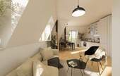 WE7-Wohn_Essen-Visualisierung - seltene Gelegenheit!- ruhige 2-Zimmer Dachgeschosswohnung mit Balkon im Preußischen Viertel
