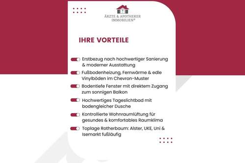 Ihre Vorteile! - 1 Zimmer Etagenwohnung in Hamburg