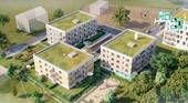 Moderne Terrassenwohnung mit Blick in Grüne - 