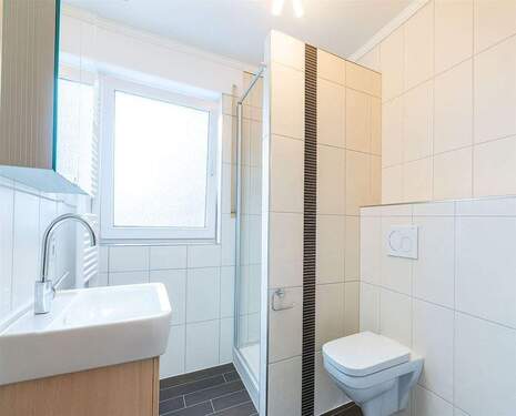 Badezimmer Visualisierung - Etagenwohnung in Borkum zum Kaufen