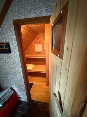 Sauna im Badezimmer DG - 