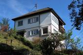 Außenansicht - Einfamilienhaus mit Balkon und Garten
