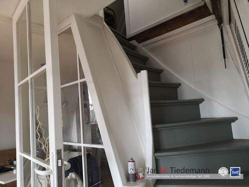 Treppe zum Spitzboden - 