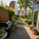 Terrasse - 4 Zimmer Etagenwohnung zur Miete in Erfurt