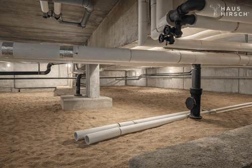 Kellergeschoss mit optimal erreichbarer Haustechnik - 