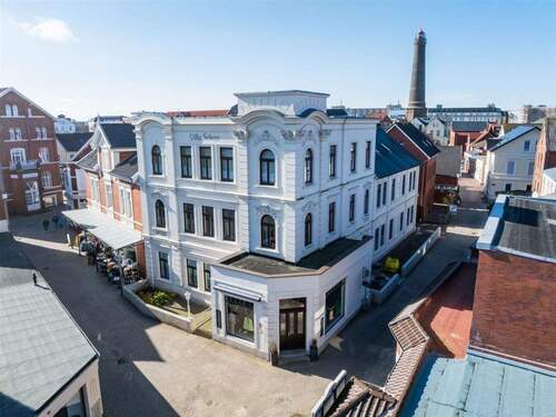 Luftaufnahme - Gewerbeobjekt (Büro, Produktion, Verkauf) zur Miete in Borkum