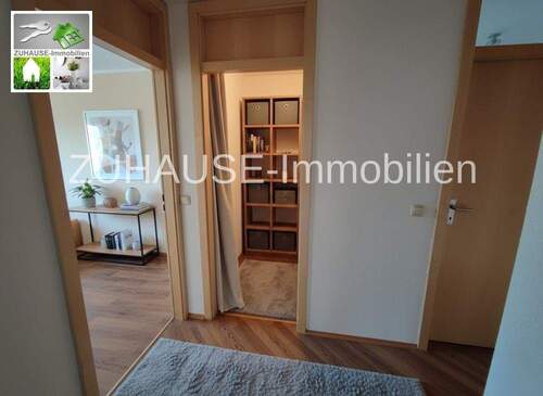 Flur (Möblierungsbeispiel) - 2 Zimmer Etagenwohnung in Schweinfurt