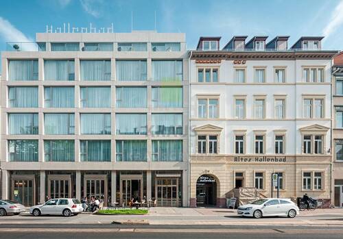 Hausansicht - Attraktive Büroeinheit im 'Alten Hallenbad' - provisionsfrei