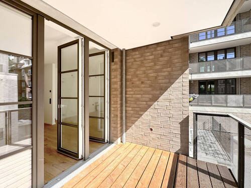 BALKON - WILLKOMMEN IN DER SCHANZE - 2-ZIMMER-NEUBAUWOHNUNG IM 'SCHANZENKIND'