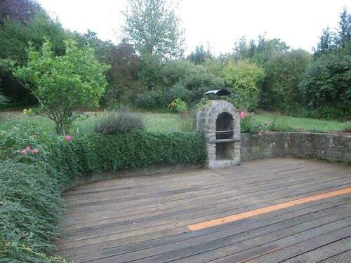 Terrasse mit Grillkamin - Haus 1 - 