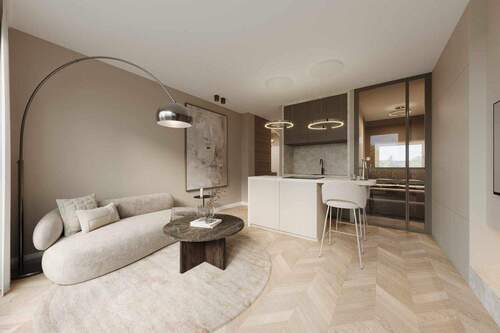 Visualisierung - Wohn- und Essbereich - 