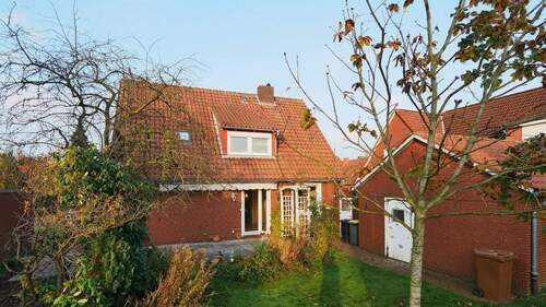 V1638 Rückseite Garten - Einfamilienhaus mit 105,00 m&sup2; in Twistringen zum Kaufen