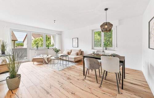 Wohnzimmer - 3 Zimmer Etagenwohnung zur Miete in Korb