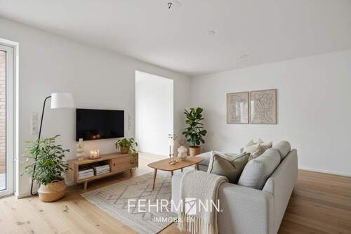 Beispielbild - Wohnzimmer - 2 Zimmer Etagenwohnung in Haren