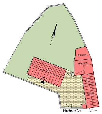 Lageplan - Bestand - 