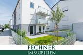 Archivbild Außenansicht - Moderne 2-ZKB Erdgeschoss-Wohnung mit Einbauküche und Tiefgaragenstellplatz in Baar-Ebenhausen!