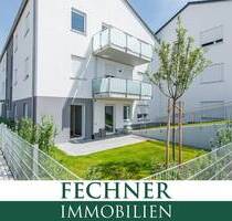 Moderne 2-ZKB Erdgeschoss-Wohnung mit Einbauküche und Tiefgaragenstellplatz in Baar-Ebenhausen!