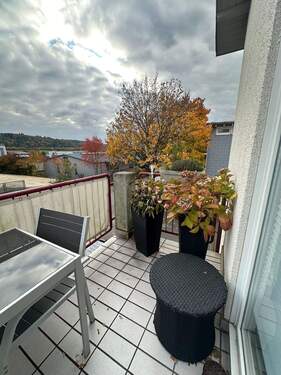 Herbstlicher Balkonblick - 