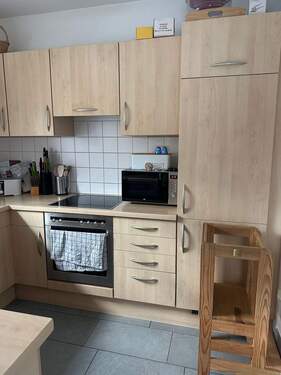 Moderne Holzküche - Etagenwohnung mit 122,00 m² in Hilzingen zur Miete