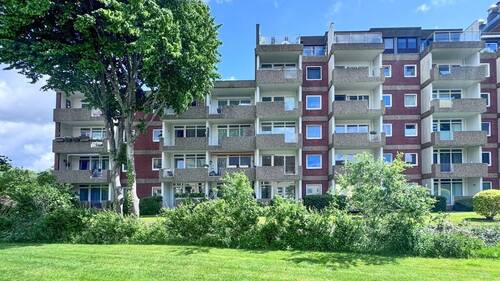 Rückansicht - 2 Zimmer Etagenwohnung in Flensburg