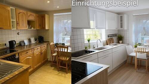 Küche - Einrichtungsbeispiel - Ein echt heißer Preis! - 98.000,00 EUR Kaufpreis, ca.  246,50 m² Wohnfläche