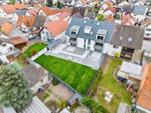 Drohne Gartenansicht - 