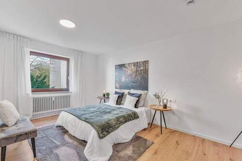 Schlafzimmer - 3 Zimmer Etagenwohnung in Neu-Ulm