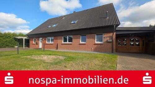 Frontansicht - Vermietetes Doppelhaus in ruhiger Wohnlage unweit von Schleswig!