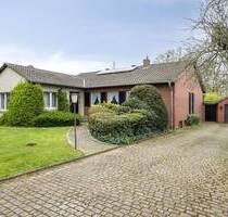 Wohnen auf einer Ebene mit Gartenidylle und viel Ruhe in Waldfeucht!